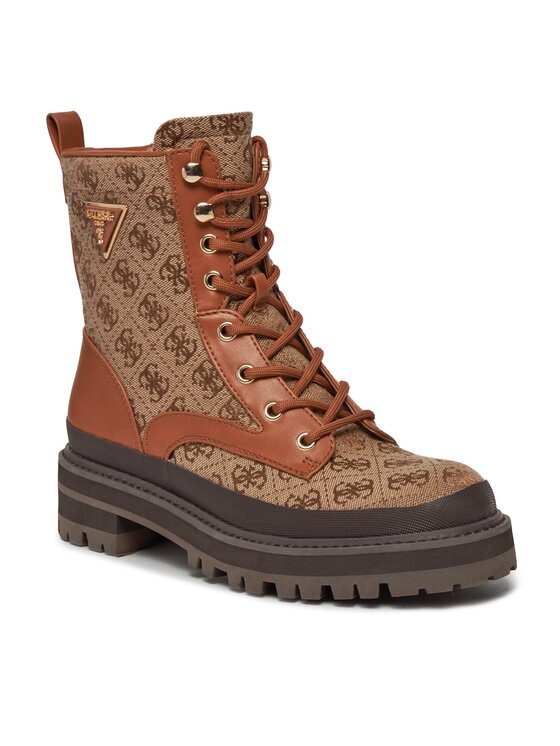 Guess Trapper stila apavi Guess FL7BDA FAL10 Brūns
