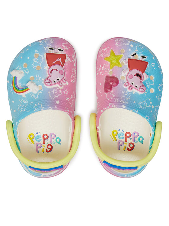 Crocs Παντόφλες Crocs Classic Peppa Pig Clog T 210476 Λευκό