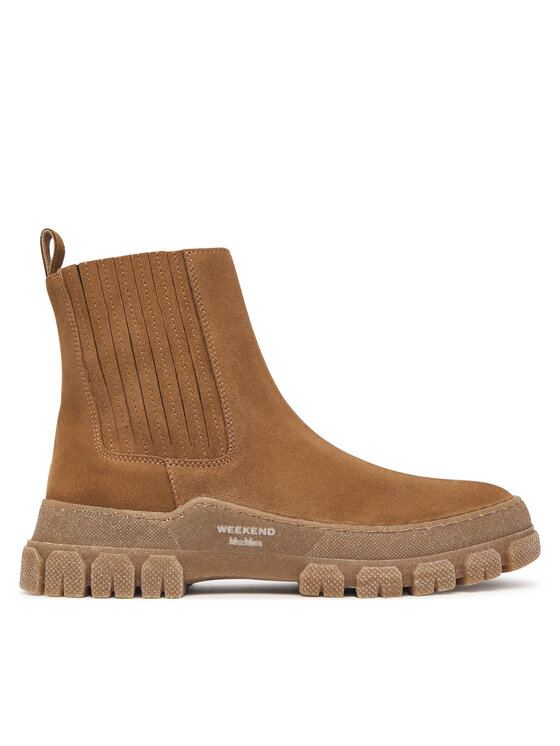 Weekend Max Mara Боти Weekend Max Mara Genepi 2625796075 Светлокафяв