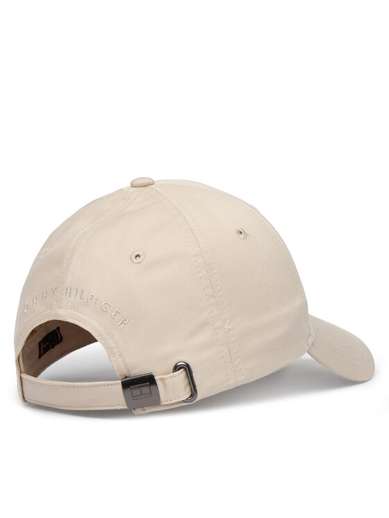 Tommy Hilfiger Gorra con visera Tommy Hilfiger Flag Cotton 6 AM0AM13008 Beis