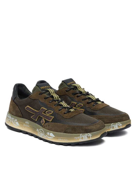 Premiata Sneakersy Premiata Nous Var 7731 Hnedá