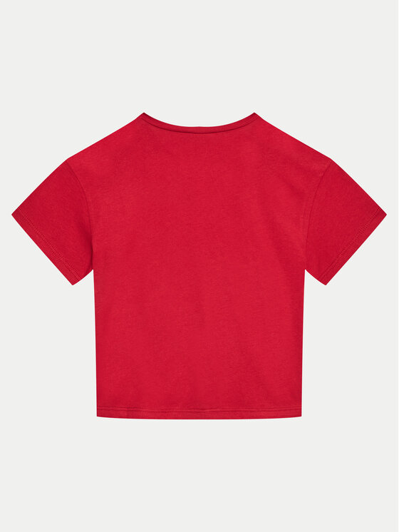 United Colors Of Benetton United Colors Of Benetton T-shirt 3096C10LG Rosso Regular Fit