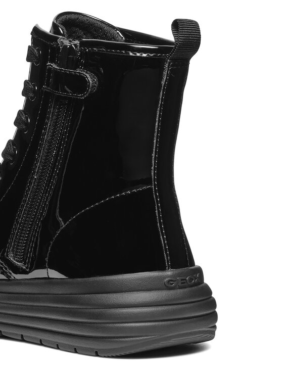 Geox Kozačky Geox J Phaolae Girl J46ETA 000HH C9999 S Černá