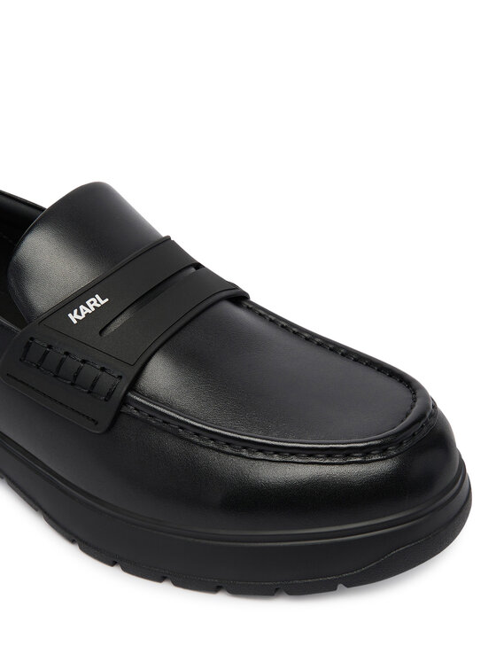 KARL LAGERFELD Лофери KARL LAGERFELD Magnus KL10610 Чорний