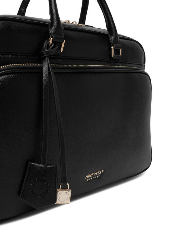 Nine West Torba za laptop Nine West EO-LUXE SOCIETY-LA374-4792 Crna