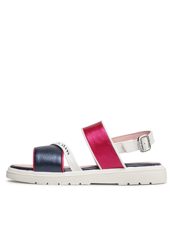 Pepe Jeans Босоніжки Pepe Jeans Wendy Logo PGS90183 Рожевий