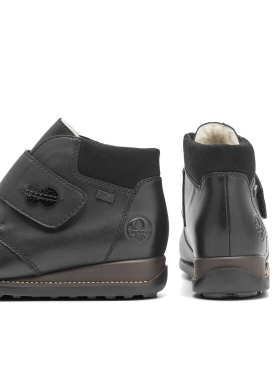 Rieker Polokozačky Rieker 44255-00 Černá