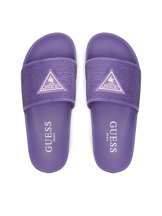 Guess Шльопанці Guess E4GZ25 BB00F Фіолетовий