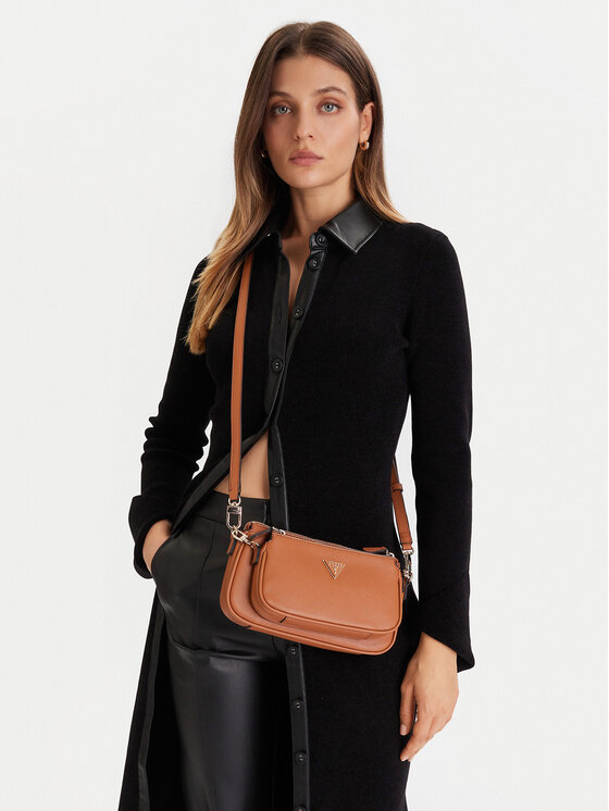 Guess Сумка Guess Noelle II Mini HWZG96 72710 Коричневий