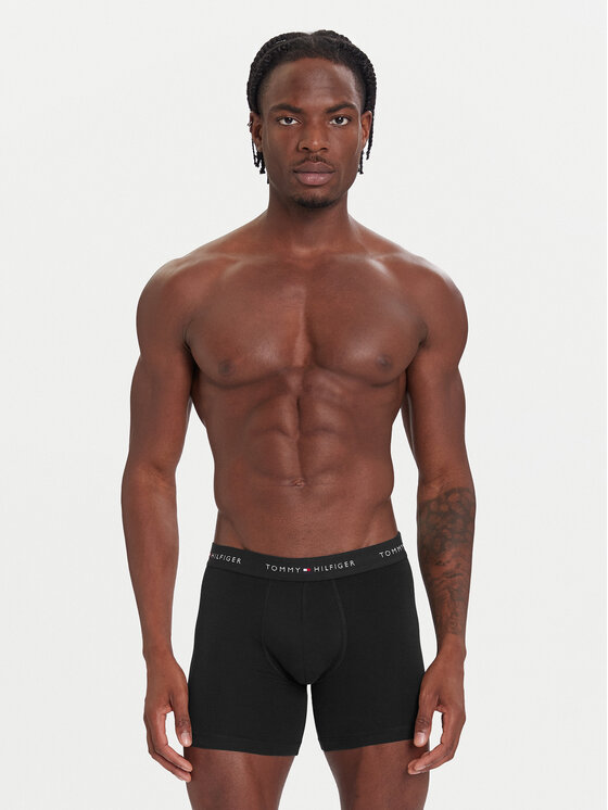 Tommy Hilfiger Tommy Hilfiger Conjunto de calzoncillos boxer UM0UM02765 Negro
