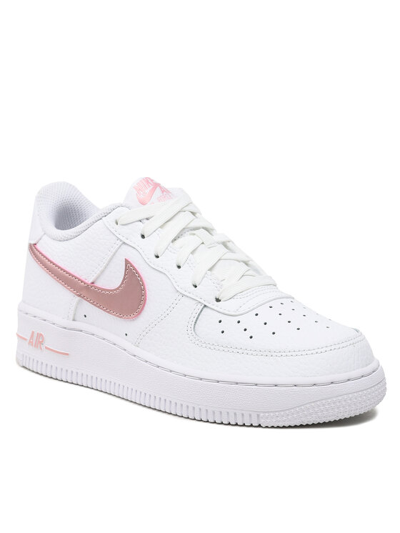 Nike Сникърси Nike Air Force 1 (GS) CT3839 104 Бял