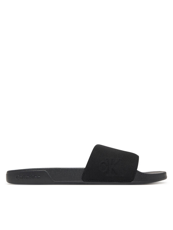 Calvin Klein Nazouváky Calvin Klein Ess Slide Hf Side Logo Cv HM0HM02227 Černá