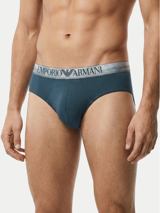 Emporio Armani Underwear Emporio Armani Underwear Conjunto de slips EM000258 AF18886 MB396 Azul marino