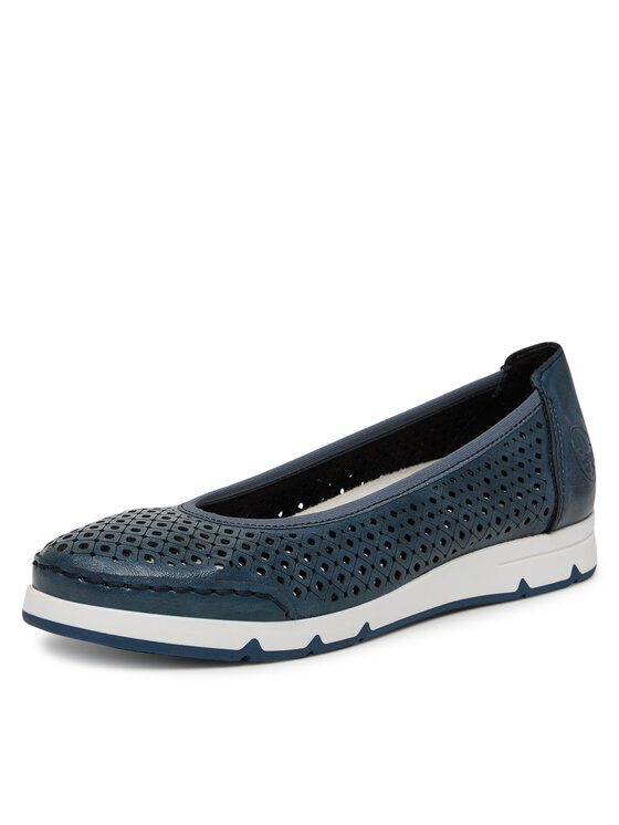 Rieker Ballerine Rieker L3065-14 Blu scuro