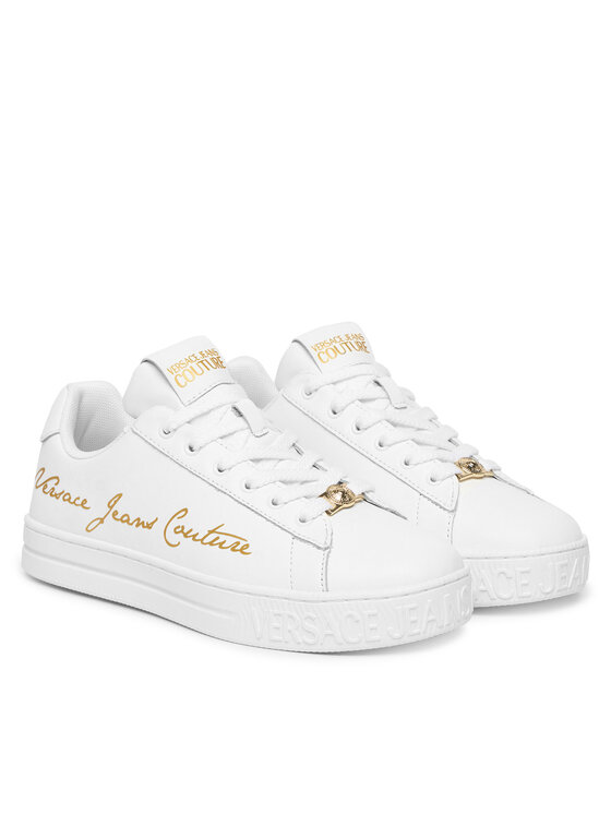 Versace Jeans Couture Снікерcи Versace Jeans Couture 80VA3SKL ZPB77 G03 Білий