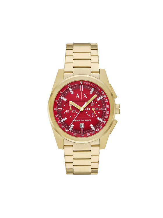 Armani Exchange Hodinky Armani Exchange Parker Chronograph AX2863 Zlatá