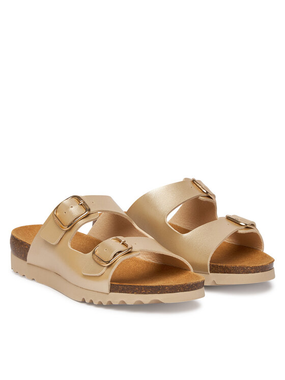 Scholl Iešļūcenes Scholl Harmony 2 Straps MF00808 Zelta