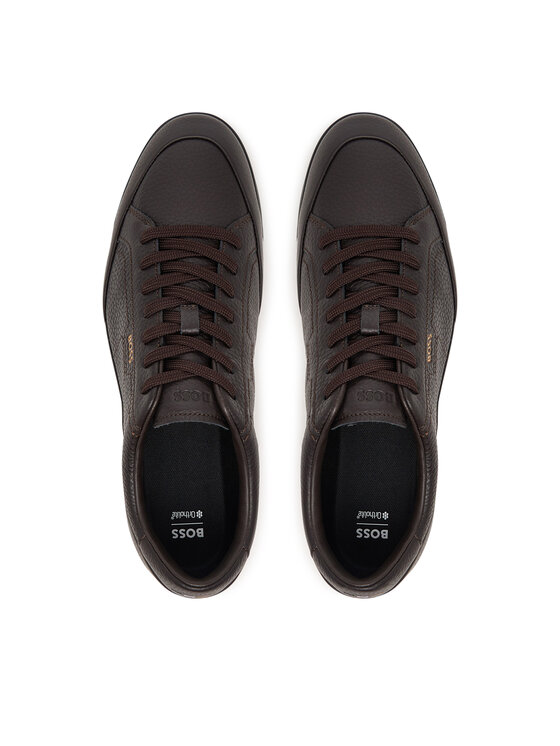BOSS Sneakersy BOSS Nitan 50574126 Tmavě hnědá