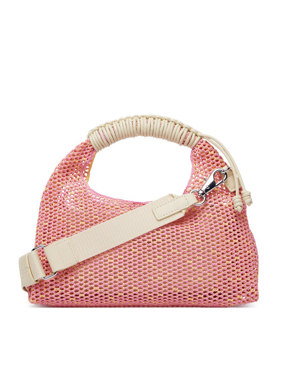 Tommy Jeans Torebka Tommy Jeans Tjw Summer Crochet Crossover AW0AW18779 Różowy jasny