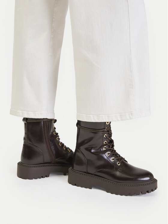 Beverly Hills Polo Club Schnürschuhe Beverly Hills Polo Club CEO-LI25205-2 Dunkelbraun