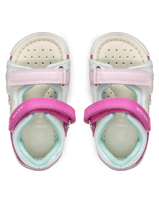 Geox Sandale Geox B Sandal Iupidoo B5517B 0BC14 C0563 Alb