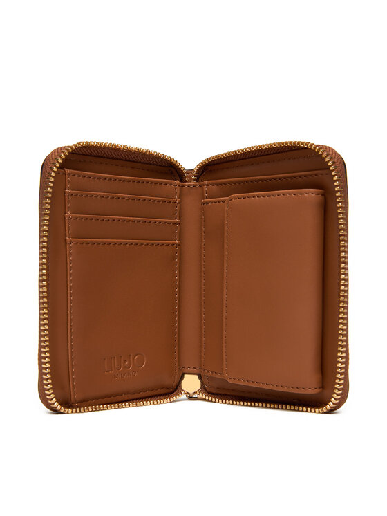 Liu Jo Portafoglio Liu Jo Ecs M Zip Around AF5156 E0027 Marrone