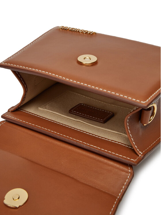 JACQUEMUS Torbica JACQUEMUS Le Chiquito Noeud 213BA005-3072 Smeđa