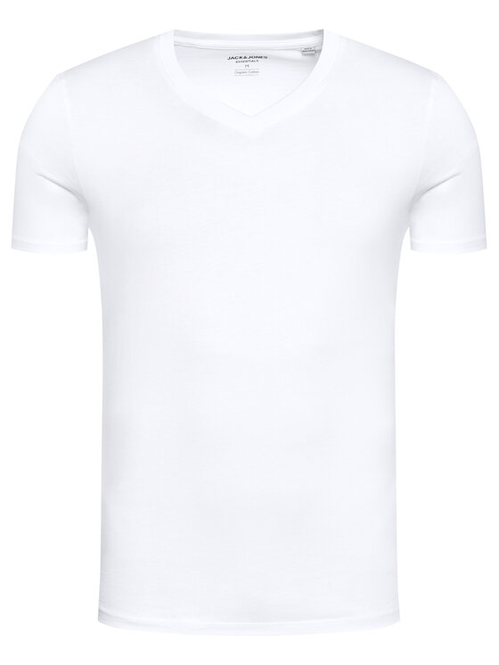 Jack & Jones Jack & Jones Conjunto de camisetas Basic 12133914 Blanco Regular Fit