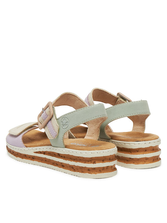 Rieker Sandali Rieker 62900-90 Beige