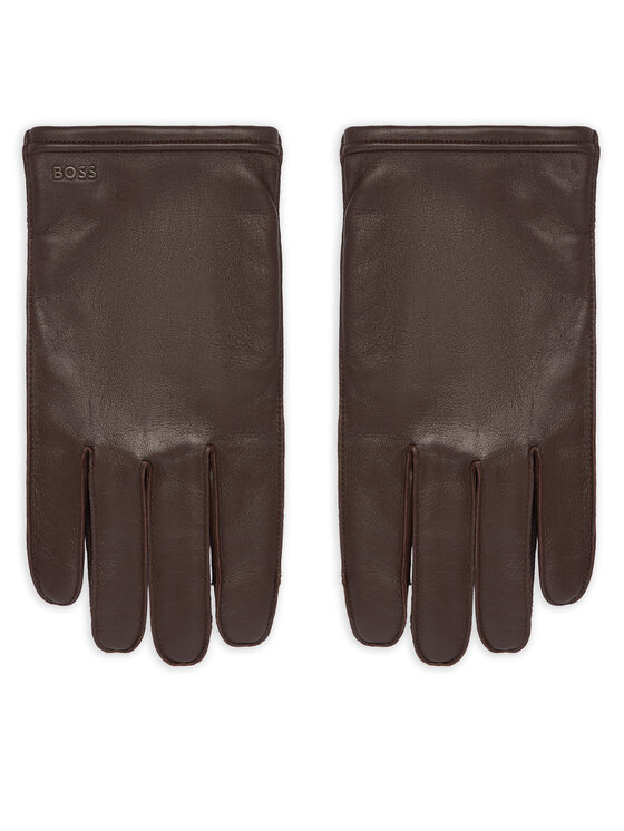 BOSS Guanti BOSS 50526680 Marrone scuro