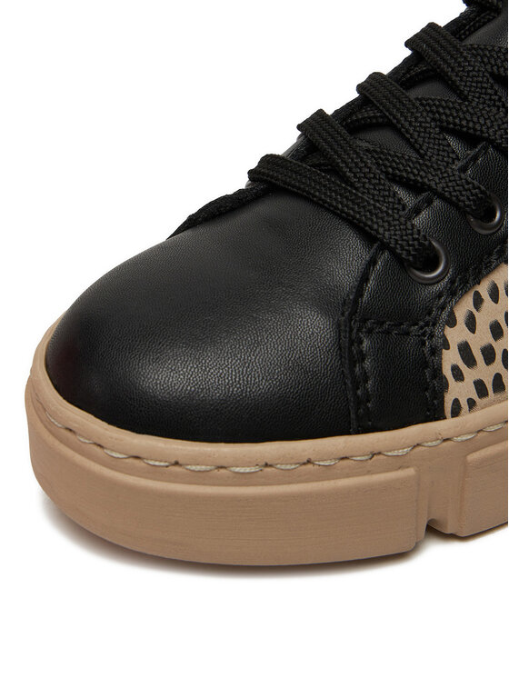 Rieker Sneakersy Rieker N5910-62 Černá