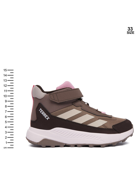 adidas Трекінгові черевики adidas Terrex Anylander Mid Children Hiking Shoes JR9726 Коричневий
