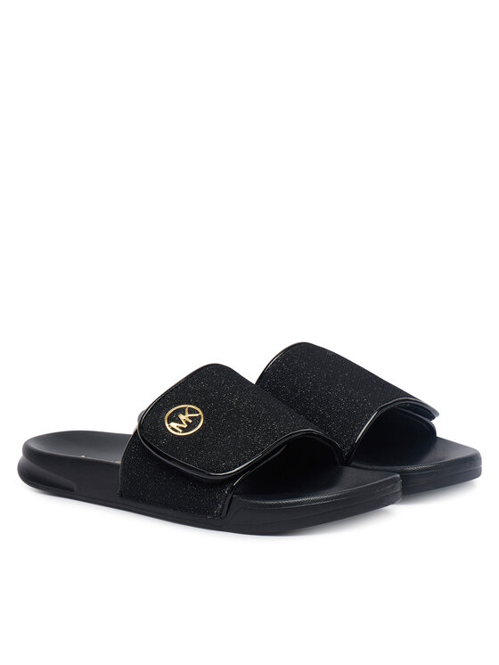 MICHAEL Michael Kors Шльопанці MICHAEL Michael Kors Jett Darby MK04190001 Чорний