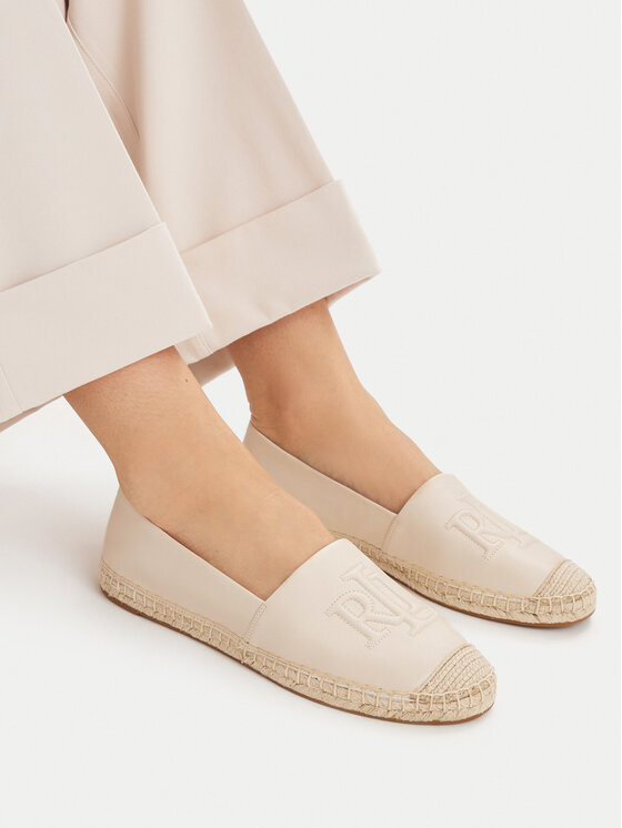 LAUREN RALPH LAUREN Espadrilky LAUREN RALPH LAUREN Cameryn 802P04415004 Bílá