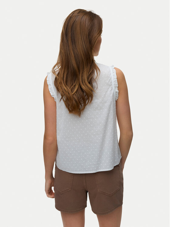 Vero Moda Vero Moda Top Trine 10342734 Blanco Regular Fit