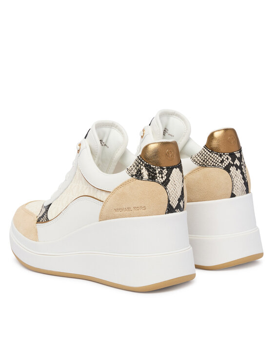 MICHAEL Michael Kors Снікерcи MICHAEL Michael Kors Emmy 43T6EMFS1B Бежевий