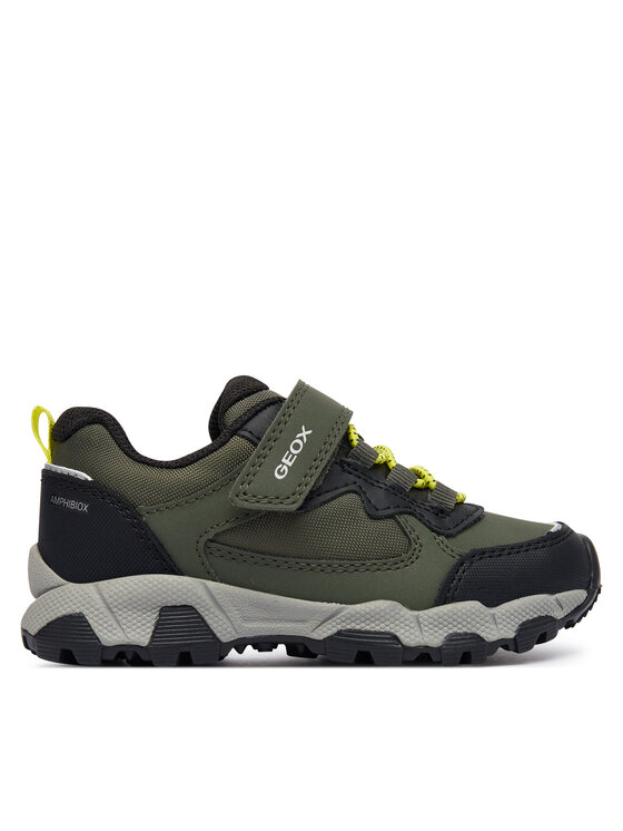 Geox Sneakers Geox J Magnetar Boy B Abx J463ZB 050FU C0914 M Verde închis