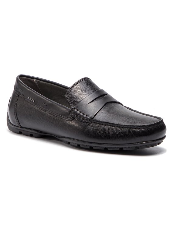 Μοκασίνια Geox U Monter 2Fit A U824YA 04743 C9999 Μαύρο | Epapoutsia.gr