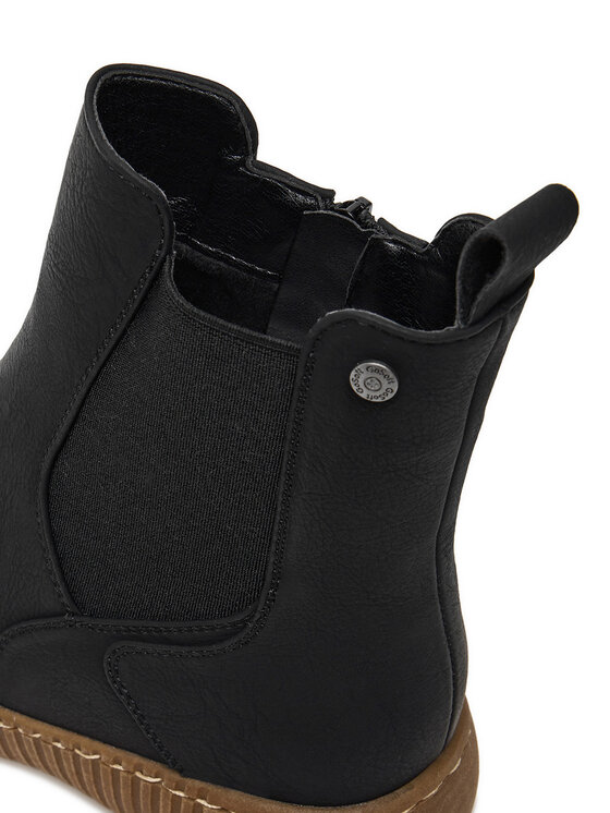 Go Soft Členková obuv s elastickým prvkom Go Soft CEO-WS5586-07 Čierna