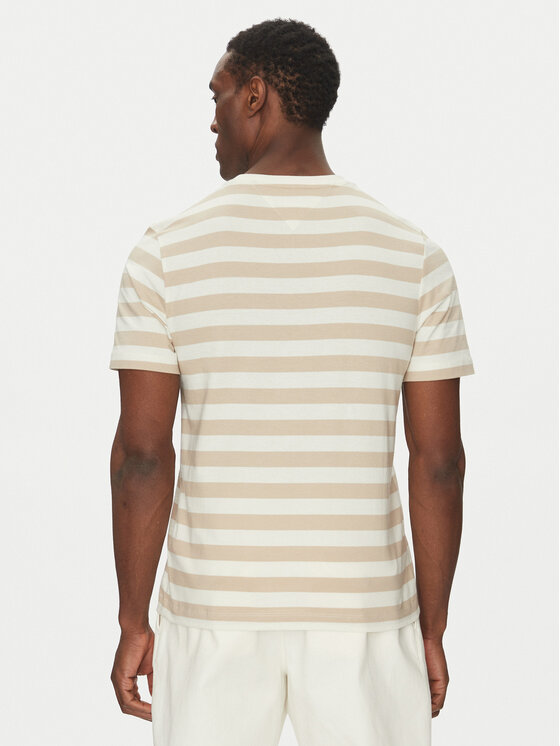 Tommy Hilfiger Tommy Hilfiger Camiseta Essential MW0MW37283 Beis Regular Fit