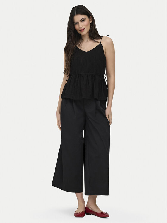 ONLY ONLY Top Nele 15370325 Negro Regular Fit