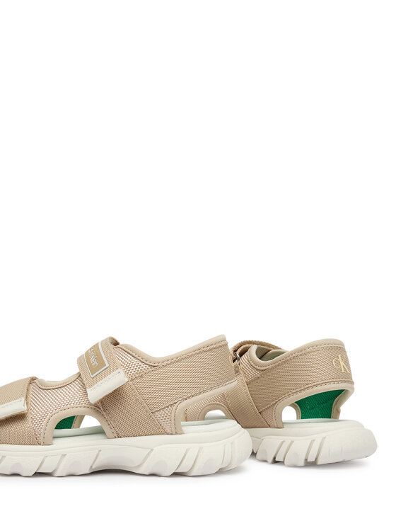 Calvin Klein Sandali Calvin Klein Velcro Sandal V1B2-83321-1564 Beige