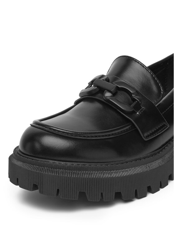 DeeZee Loafersy DeeZee BBT-22663-10 Černá