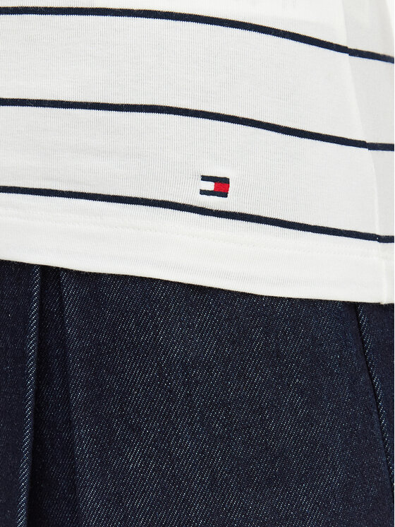 Tommy Hilfiger Tommy Hilfiger Top Classic WW0WW50947 Blanco Regular Fit
