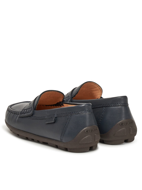 Geox Mokasíny Geox J New Fast J826CA 43 C4692 M Tmavomodrá