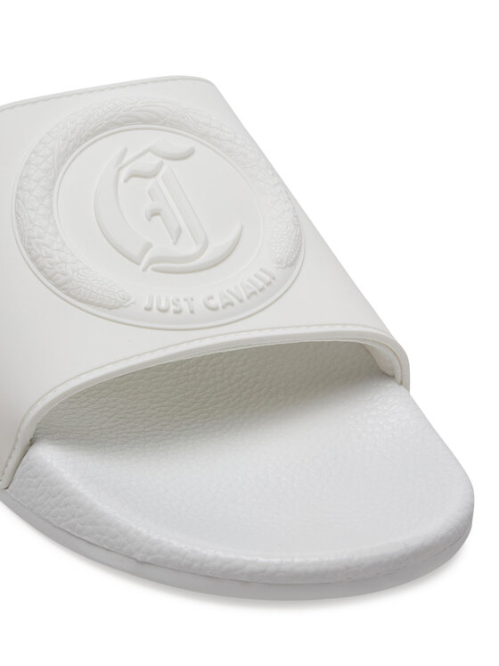 Just Cavalli Шльопанці Just Cavalli 78QA3SZ4 Білий