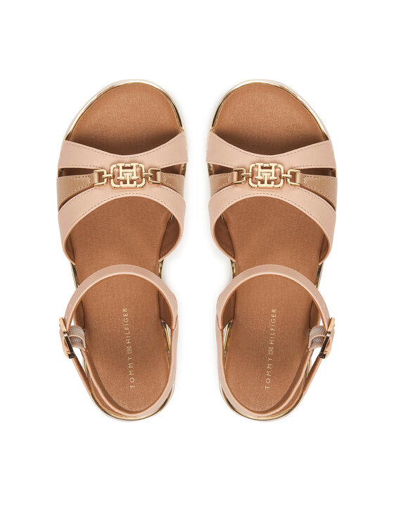 Tommy Hilfiger Sandales Tommy Hilfiger T3A2-34280-0326 S Bēšs
