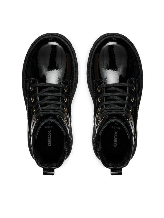 Geox Ghete Geox J Shaylax Girl J56EXA 00067 C9999 S Negru