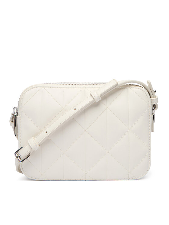 Calvin Klein Torebka Calvin Klein Quilted Camera Bag LV04F3328G Biały
