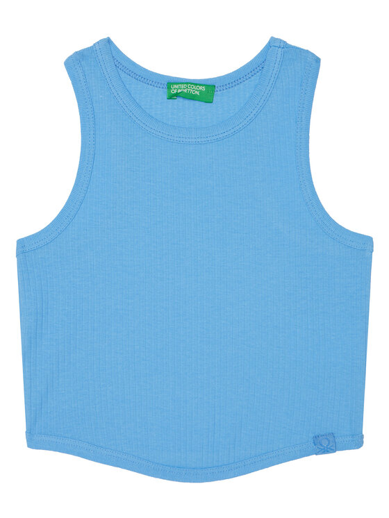 United Colors Of Benetton United Colors Of Benetton Felső 31H3CH01F Kék Slim Fit